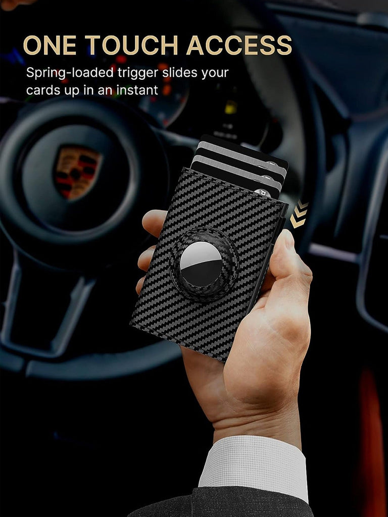 👔💳 Ultra-Thin Smart Wallet | Sleek Card Clamp for Modern Men 🔐✨🧲