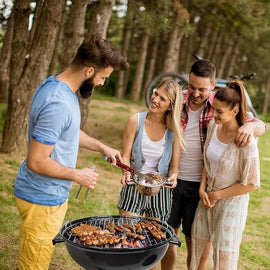 🔥 Charcoal Grill © 🍖 Outdoor BBQ | Smoky Flavor | Picnic & Backyard Cooking Fun