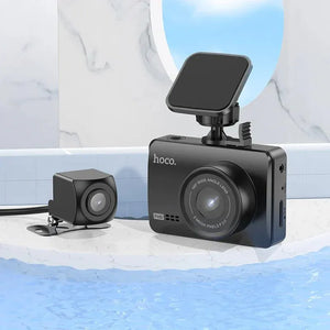 📹 Hoco DV3 Dash Cam 🚗 HD Display | Loop Recording | Safe Driving Recorder 🔒