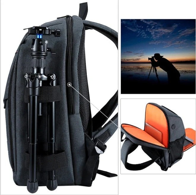 📸🎒 Waterproof Camera Backpack | Pro Gear Bag for Travel & Outdoor Shoots 💦🌄