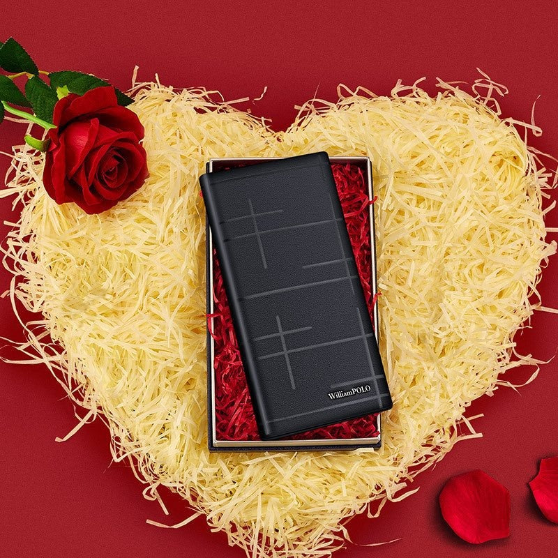 👛💼 Men's Cowhide Wallet | Multi-Card Slots & Slim Money Organizer 🔐✨