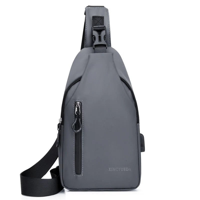 🎒💪 Men's Tactical Chest Bag | Sporty Crossbody with Style & Function 🧢🔥