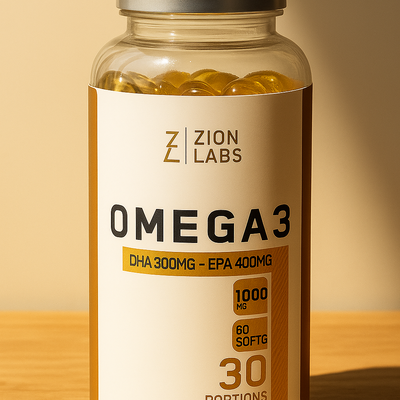 Zion Labs - Omega 3 Fish Oil (Original)