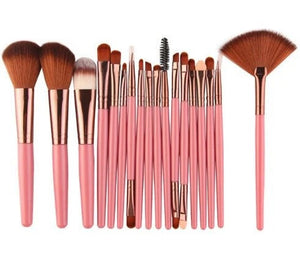 Maange 18Pcs Makeup Brush Set ✨ Fan Brush | Pro Tools | Hot eBay Seller 🔥