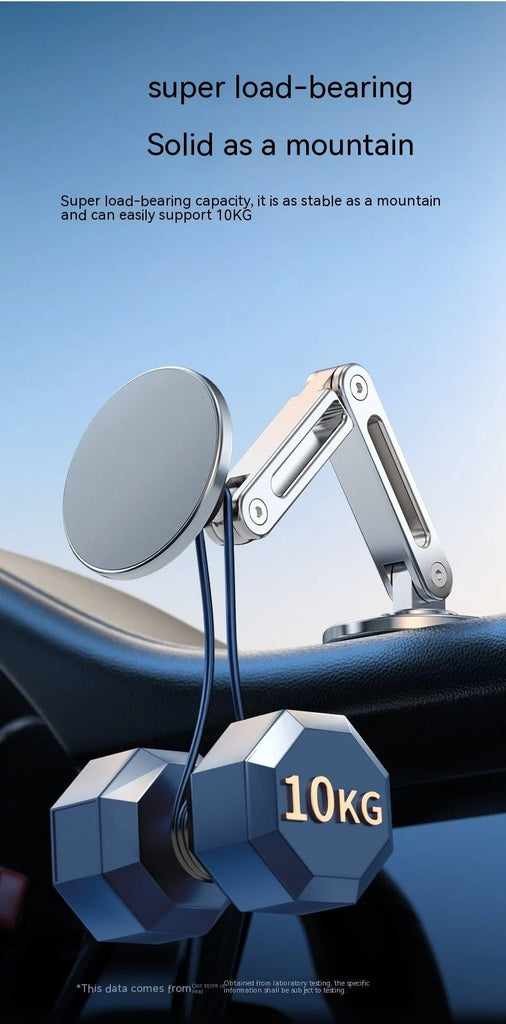 📱 Magnetic 360° Rotating Car Phone Holder | Metal Alloy | Hanging Screen 🚗