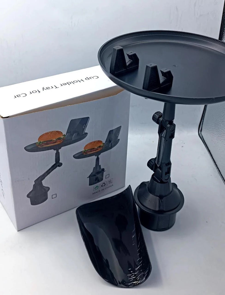 🍔 Car Cup Holder Tray 🍟 Enjoy Snacks & Drinks Easily While You Drive 🚗🛻