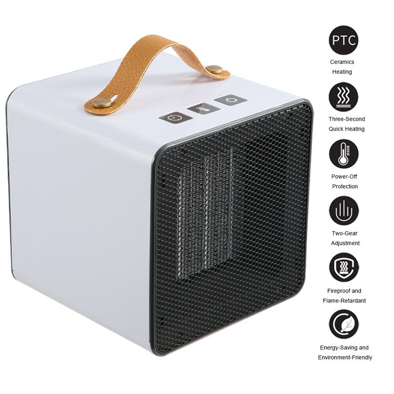 🔥 Mini Desktop Heater 🌬 | Portable & Quiet 🏠 | Fast Warmth for Home & Office 🧣