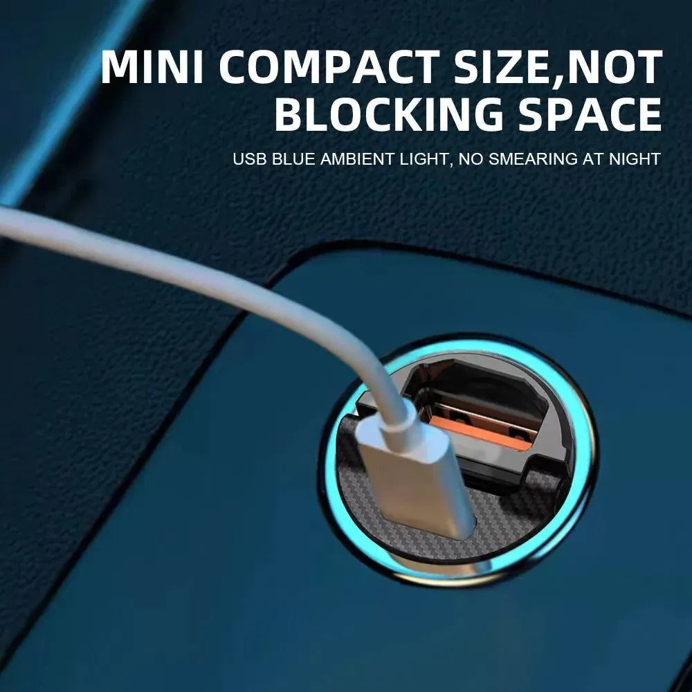 ⚡ Moogmax Car Charger 🚗 Fast Charging 🔋 Dual USB | Compact & Original Design