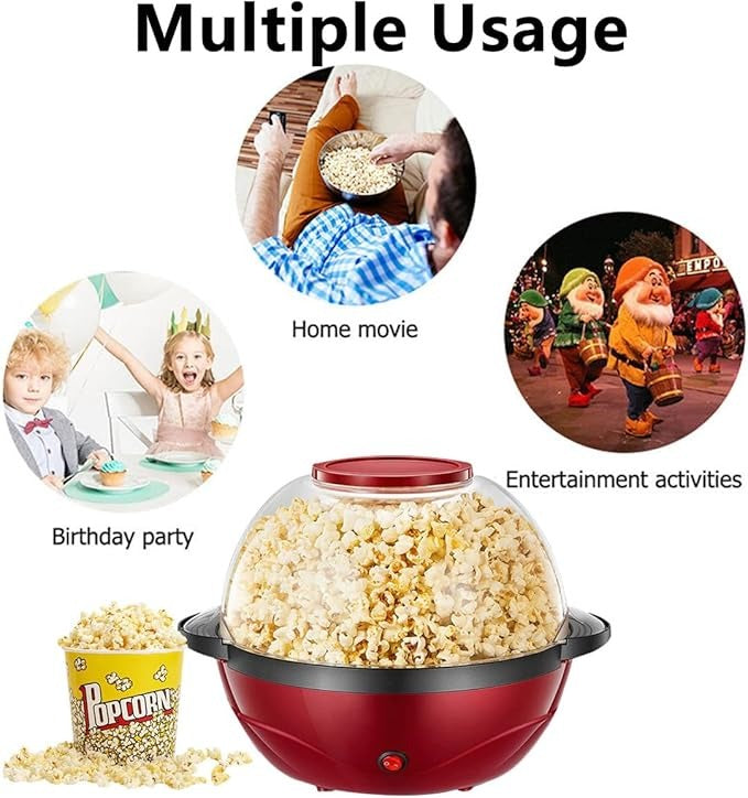 🍿 DLC - Popcorn Maker Machine | Fast Heating, Easy Use for Home & Parties 🎉