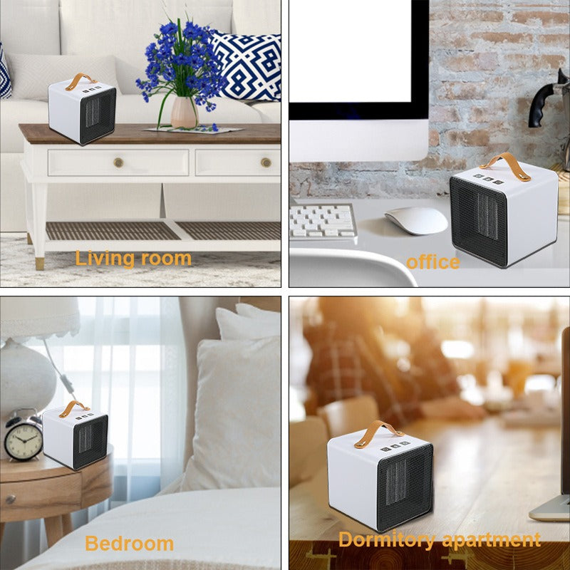 🔥 Mini Desktop Heater 🌬 | Portable & Quiet 🏠 | Fast Warmth for Home & Office 🧣