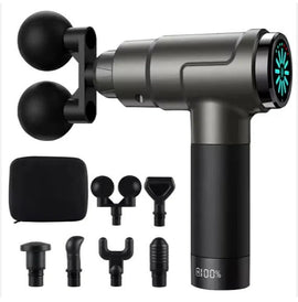 💆‍♀ Double-Head Facial Gun © ✨ Lift & Tone | Relaxing Skin Massage Tool 🔋