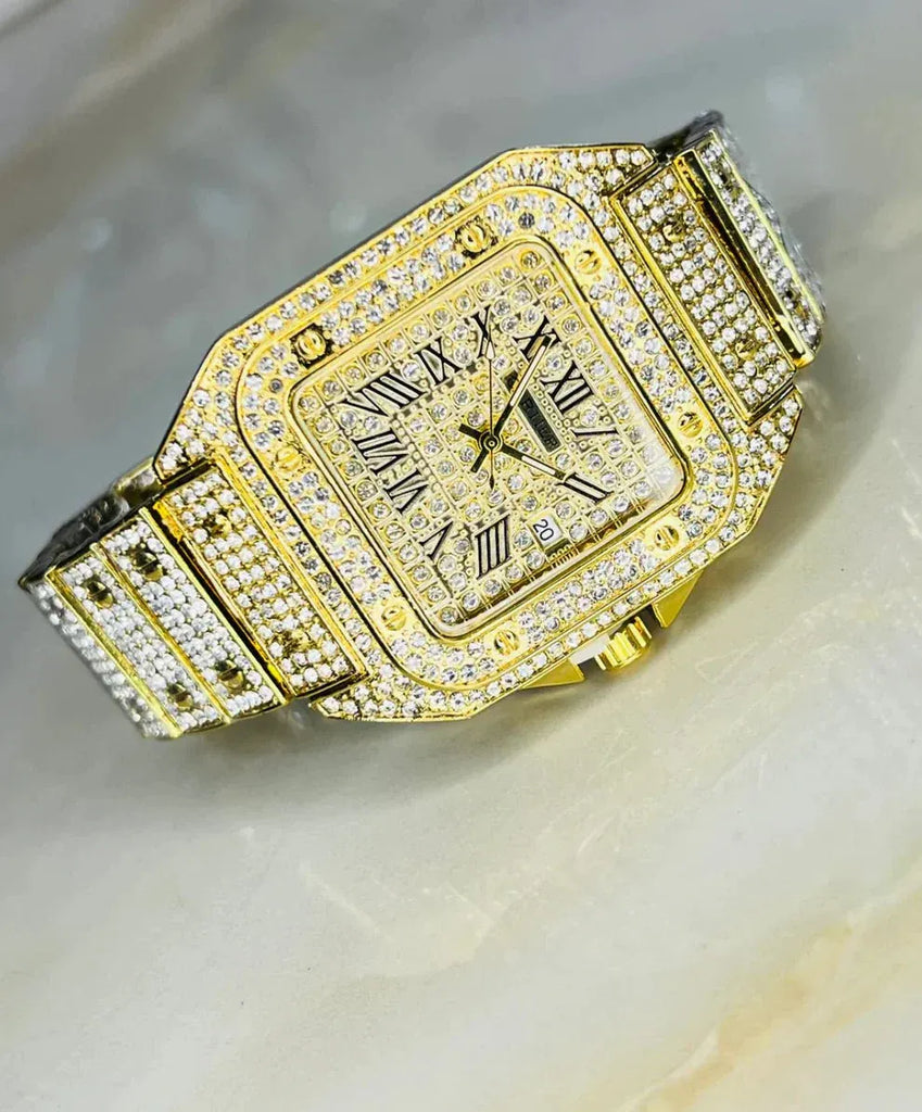 ⌚ Elegant Women's Gold Watch ✨ | Luxury Style | Timeless Charm & Shine 💛
