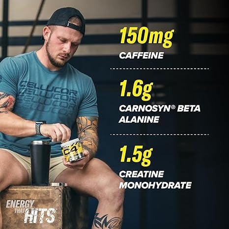🍏 C4 Pre Workout Green Apple ⚡ | Explosive Energy Boost 💥 | 100% Original ✅