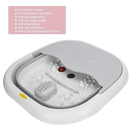 🦶 Footbath Massage Bucket 💧 Relaxing Spa | Heat Therapy | Home Foot Care