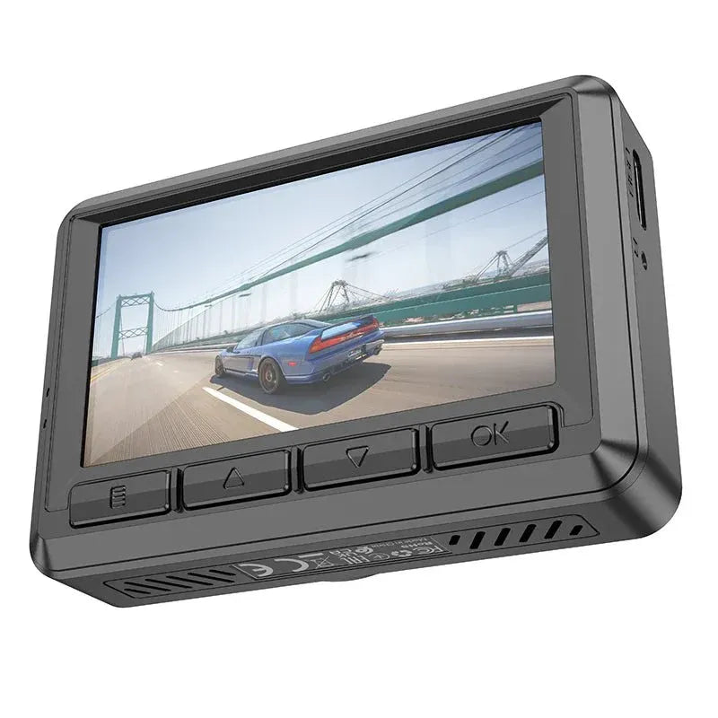 📹 Hoco DV3 Dash Cam 🚗 HD Display | Loop Recording | Safe Driving Recorder 🔒