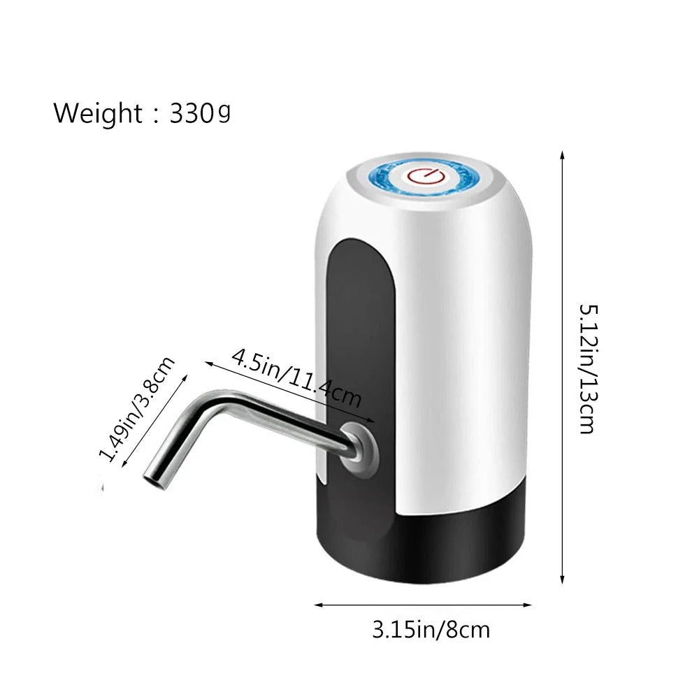 🚰 Electric Water Pump 💧 | Portable USB Rechargeable 💼 for Bottles & Travel 🧳