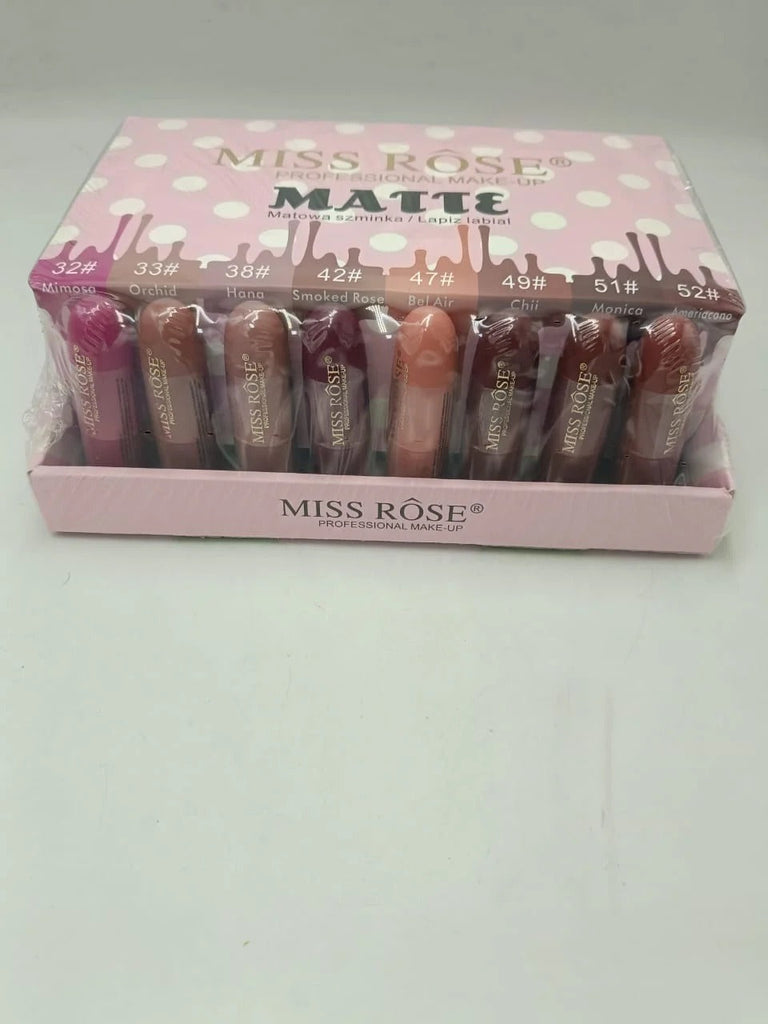 💄 Matte Lipstick Set 💋 Bold Shades | Waterproof & Long-Lasting Velvet Finish ✨