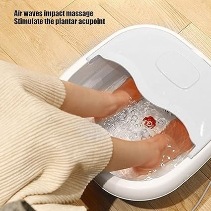 🦶 Footbath Massage Bucket 💧 Relaxing Spa | Heat Therapy | Home Foot Care