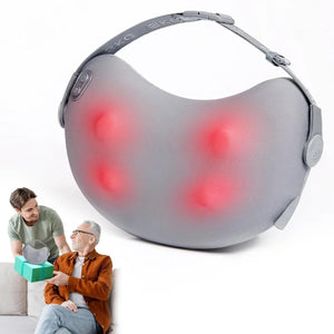 💆‍♂ Back & Neck Massager © 🔥 Deep Tissue Relief | Heat & Vibration Therapy ✨
