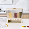 🍚 Rice Bin Divider (6-Section) | Airtight Multi-Grain Storage Organizer