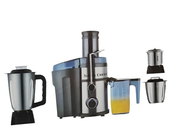 🥕 5-in-1 Juicer & Blender 🍹 | Multi-Function 💪 Powerful 🧊 Easy Clean Kitchen Pro