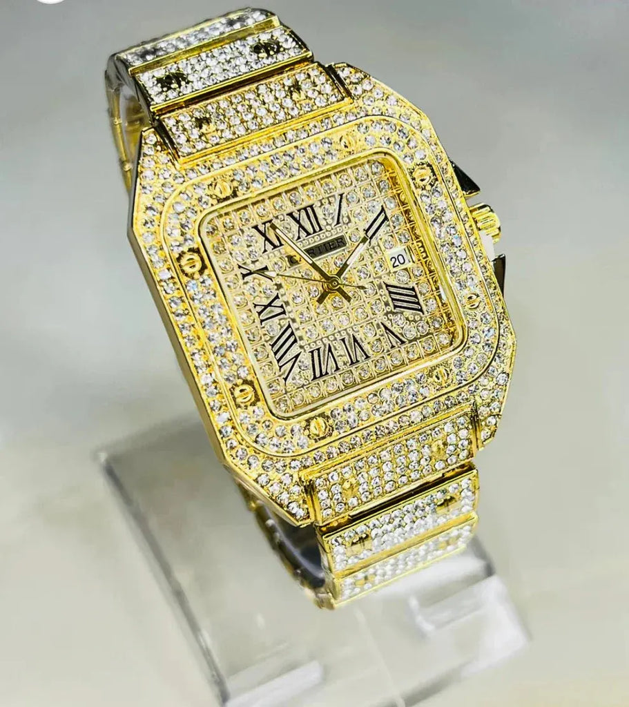 ⌚ Elegant Women's Gold Watch ✨ | Luxury Style | Timeless Charm & Shine 💛