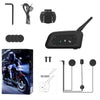 🎧 V6Pro Helmet Intercom | 800m Bluetooth Range 🏍 5 Riders Link 🔊 Single Pack