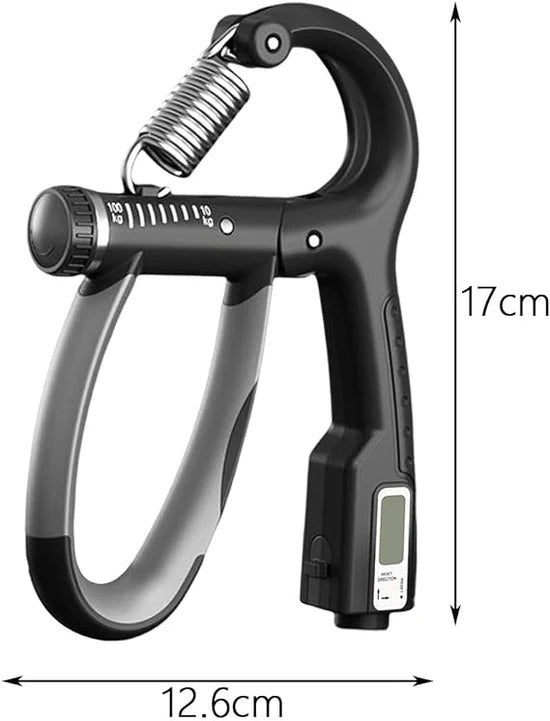 🖐 Hand Gripper with Counter 💪 Strength Trainer | Adjustable | Home Workout Tool