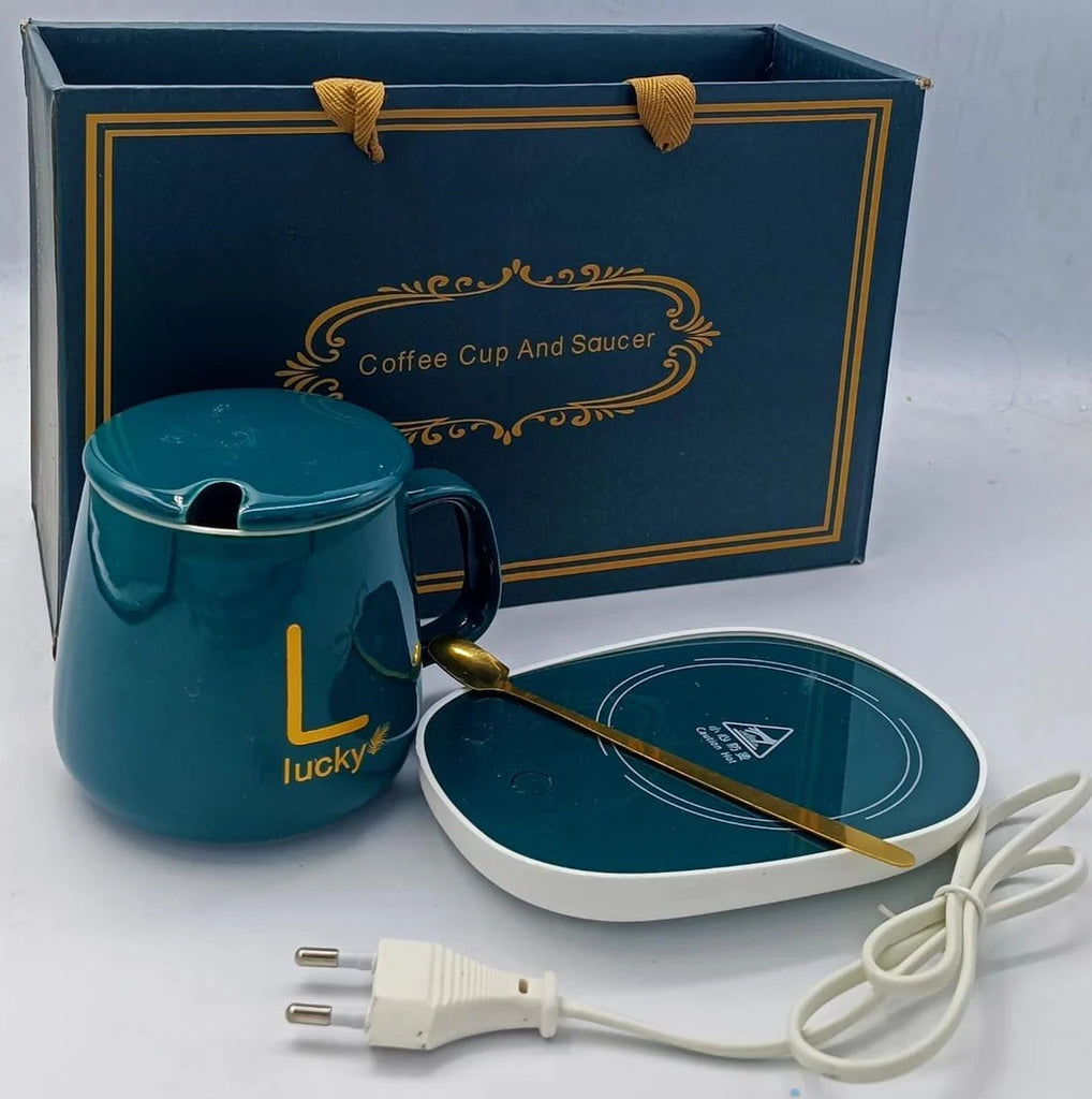 ☕ Electric Coffee Mug Warmer 🔥 | USB Powered 🔌 | Desk & Home Use 🏠✨