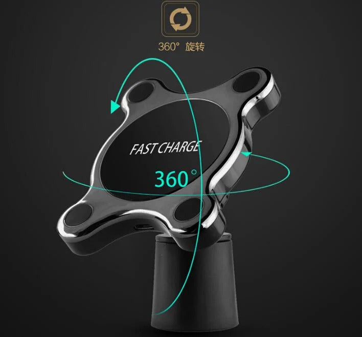 🔋 MagSafe Qi Wireless Car Charger 🚗 Strong Magnetic Mount ⚡ iPhone Friendly