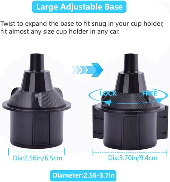 🍔 Car Cup Holder Tray 🍟 Enjoy Snacks & Drinks Easily While You Drive 🚗🛻