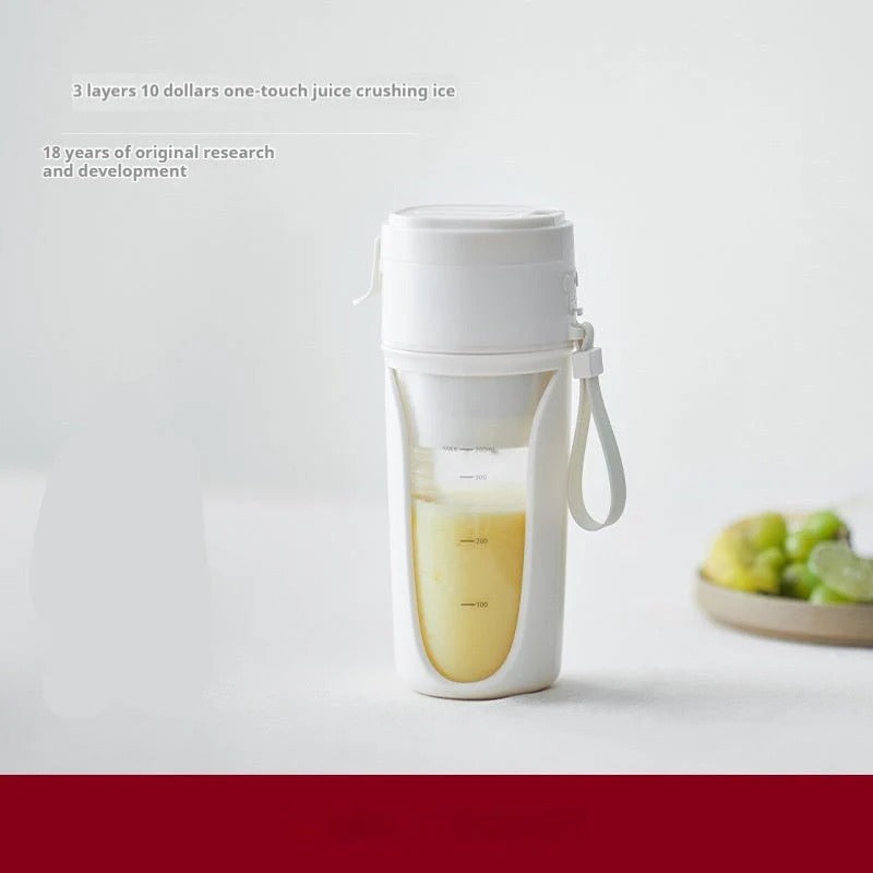 🥤 Portable Electric Juicer Cup 🍓 USB Rechargeable 🔋 Smoothie Maker On-the-Go 🚀