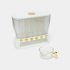 🍚 Rice Bin Divider (6-Section) | Airtight Multi-Grain Storage Organizer
