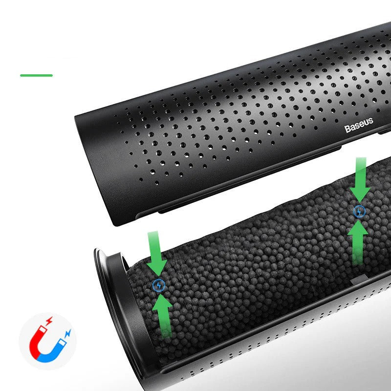 🌿 Eco Carbon Car Air Purifier 🚗 Remove Odors | Fresh & Natural Scent ✅