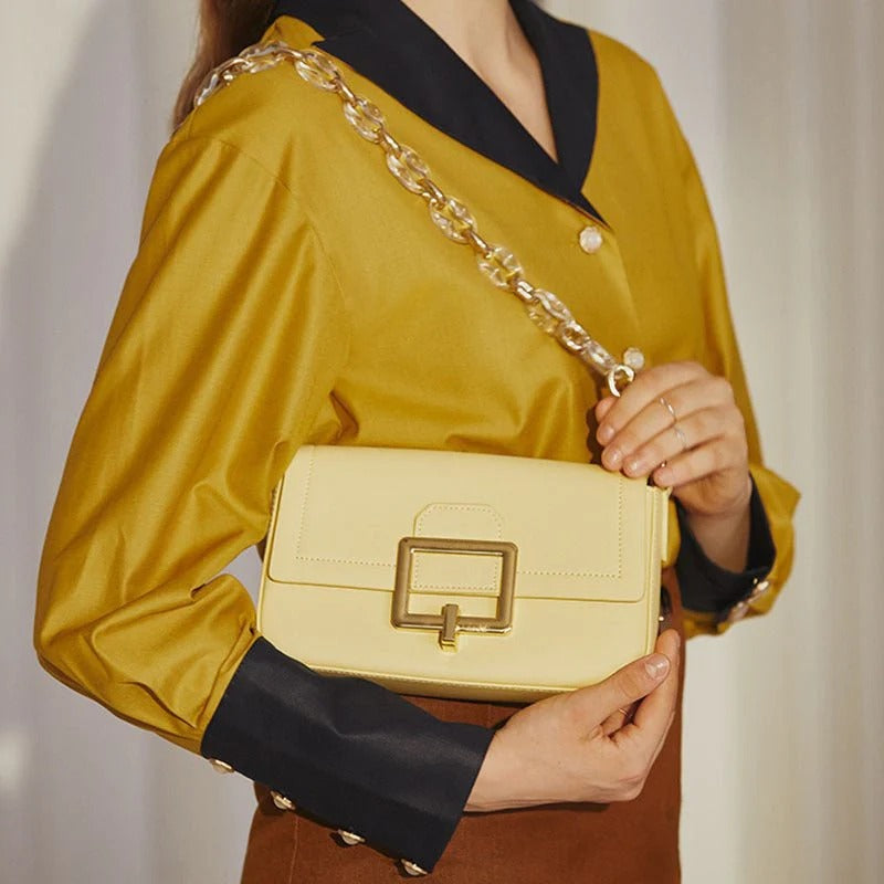 👜 French Textured Cowhide Bag | Chic Minority Crossbody Shoulder Style ✨💼