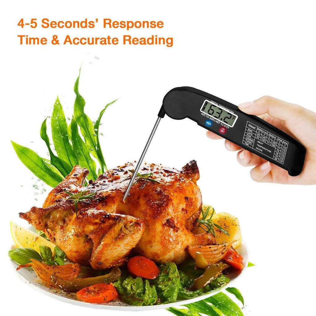 🌡 Digital Meat Thermometer 🔥 Instant Read | BBQ Grill | Oven Cooking Tool