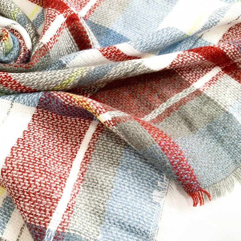 🧣 Cozy Square Talma Scarf 💫 | Plus-Size Neck Warmer for Women | Stylish & Warm