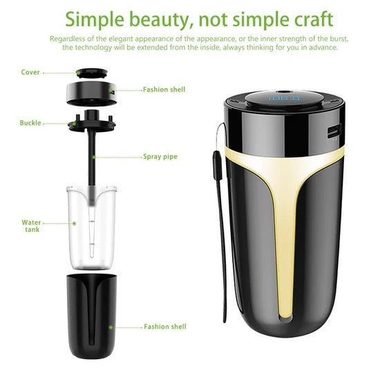 🚗 Car Air Purifier 🌿 Multifunctional | Odor Removal | Fresh Drive 💨